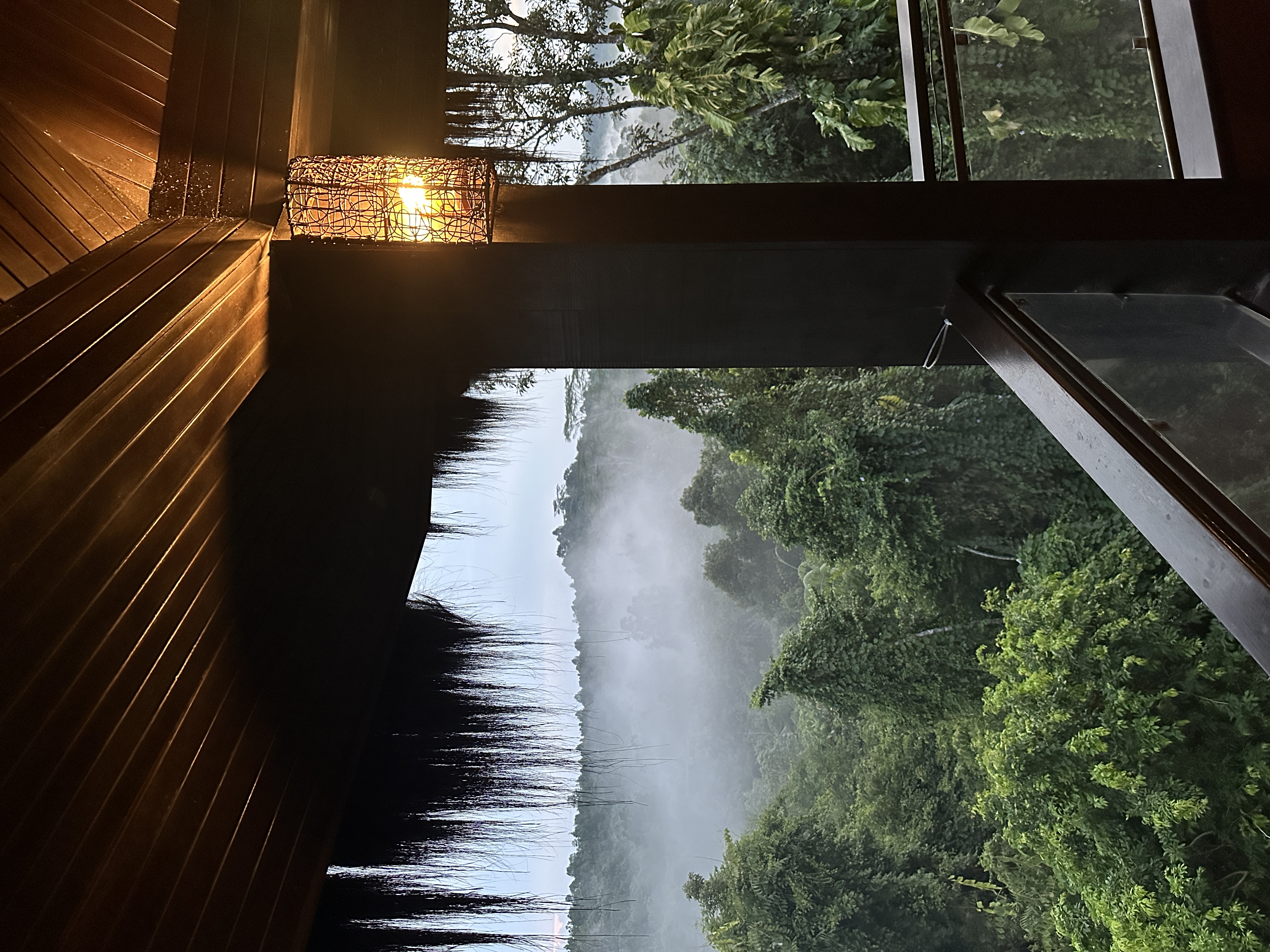 Eco-lodge and rainforest in Costa Rica